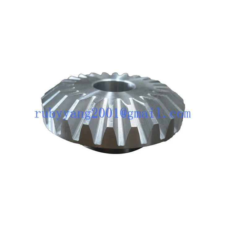 High Frequency 13t 25t Steel Spiral Bevel Gear For Mechanical Transmission