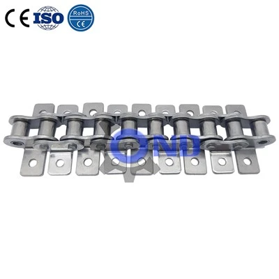 10B 12B Industrial Transmission Roller Chain with Attachment